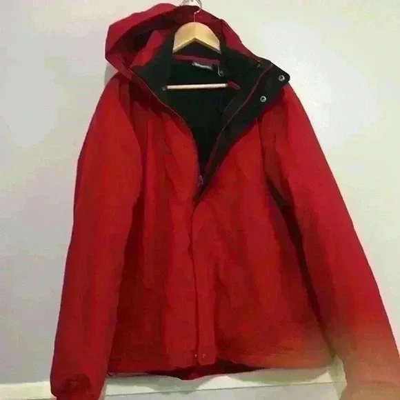 L.L. Bean 2 in 1 Wind/Water Resistance Shell and Zip Out Fleece Coat Men’s XXL